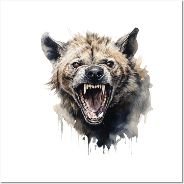 hyena Wall Art by piratesnow